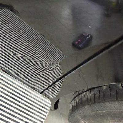 Škoda Kamiq - oprava parkovacích škod a lakování
