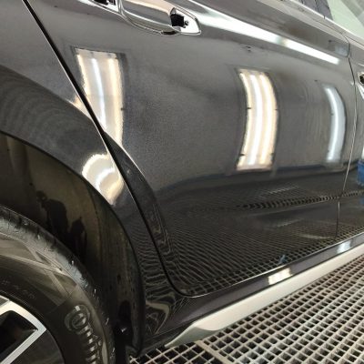 Škoda Kamiq - oprava parkovacích škod a lakování